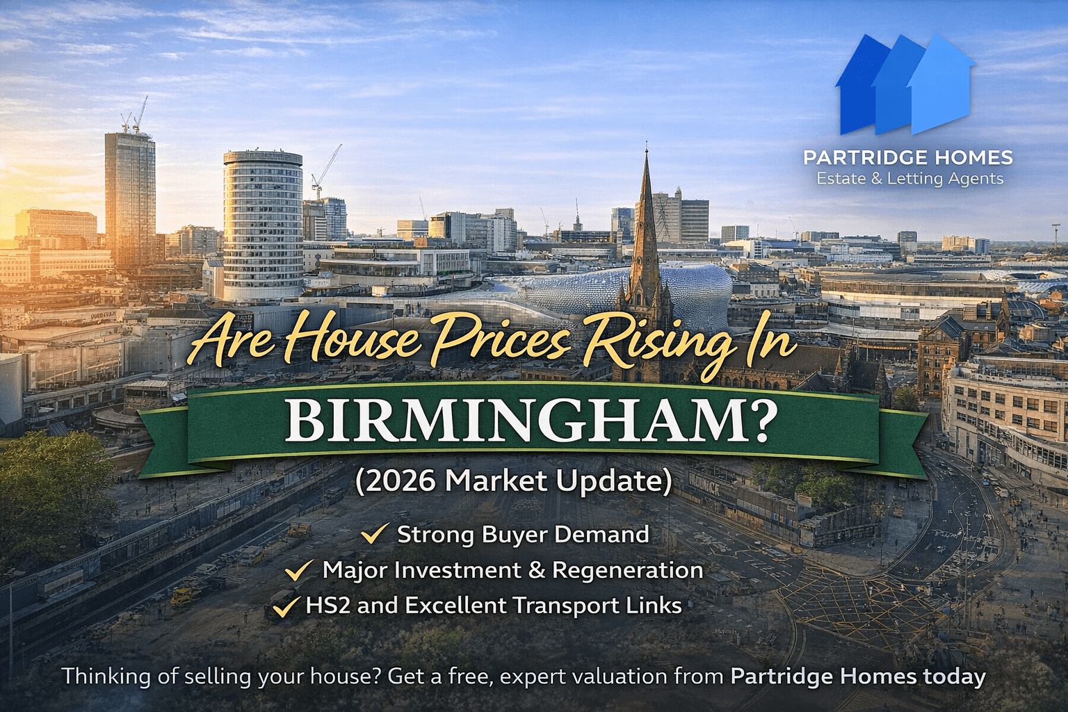 Estate Agents in Birmingham | Are House Prices Rising In Birmingham?
