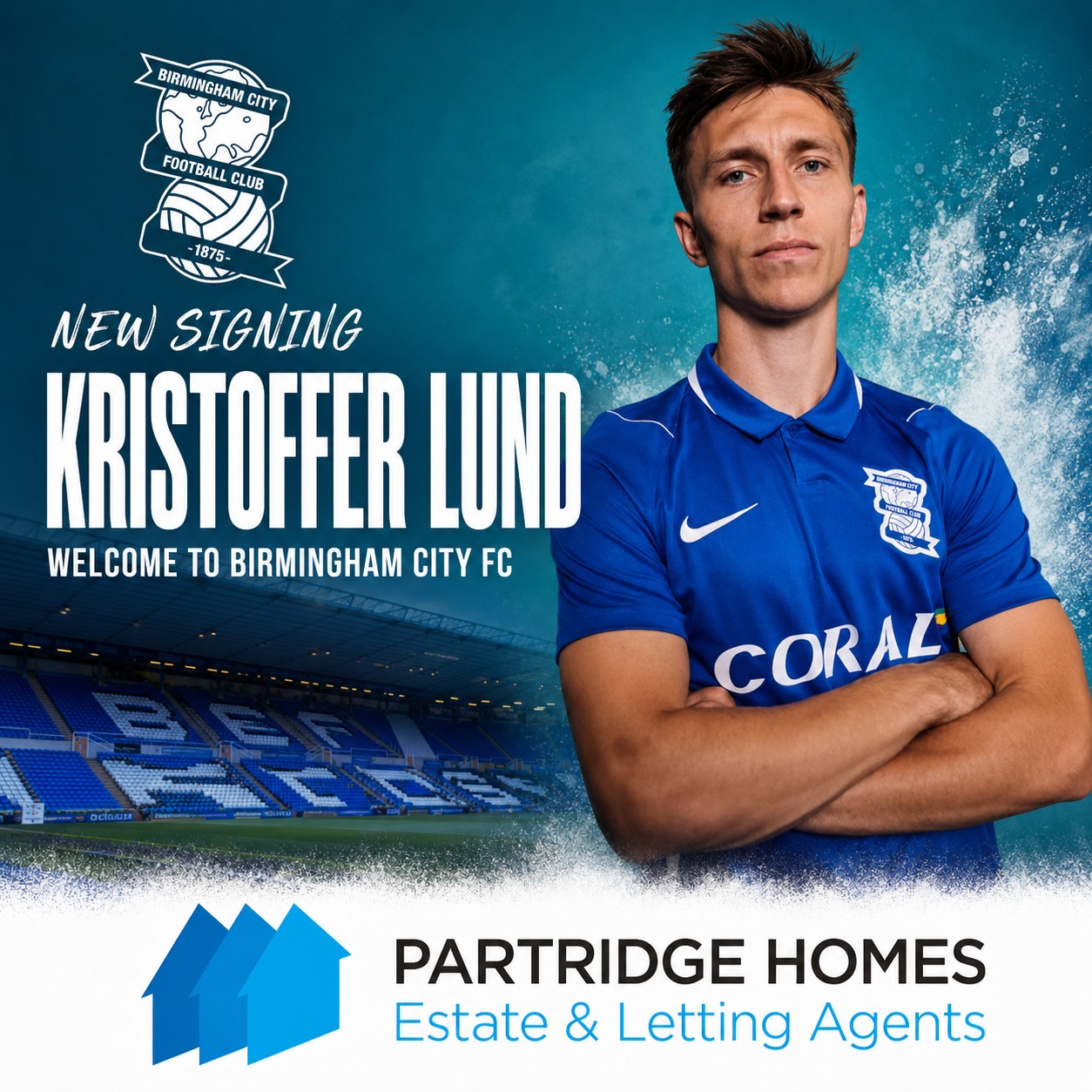 Rent to a Footballer | Welcome Kristoffer Lund