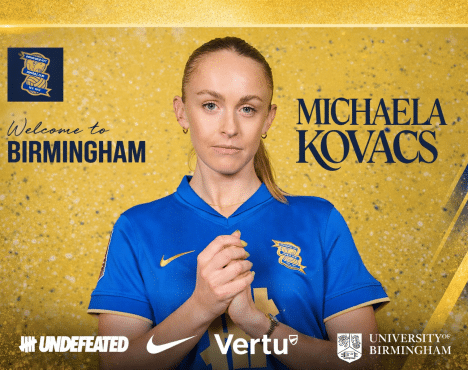 Letting Agents for Footballers | Michaela Kovacs Birmingham City