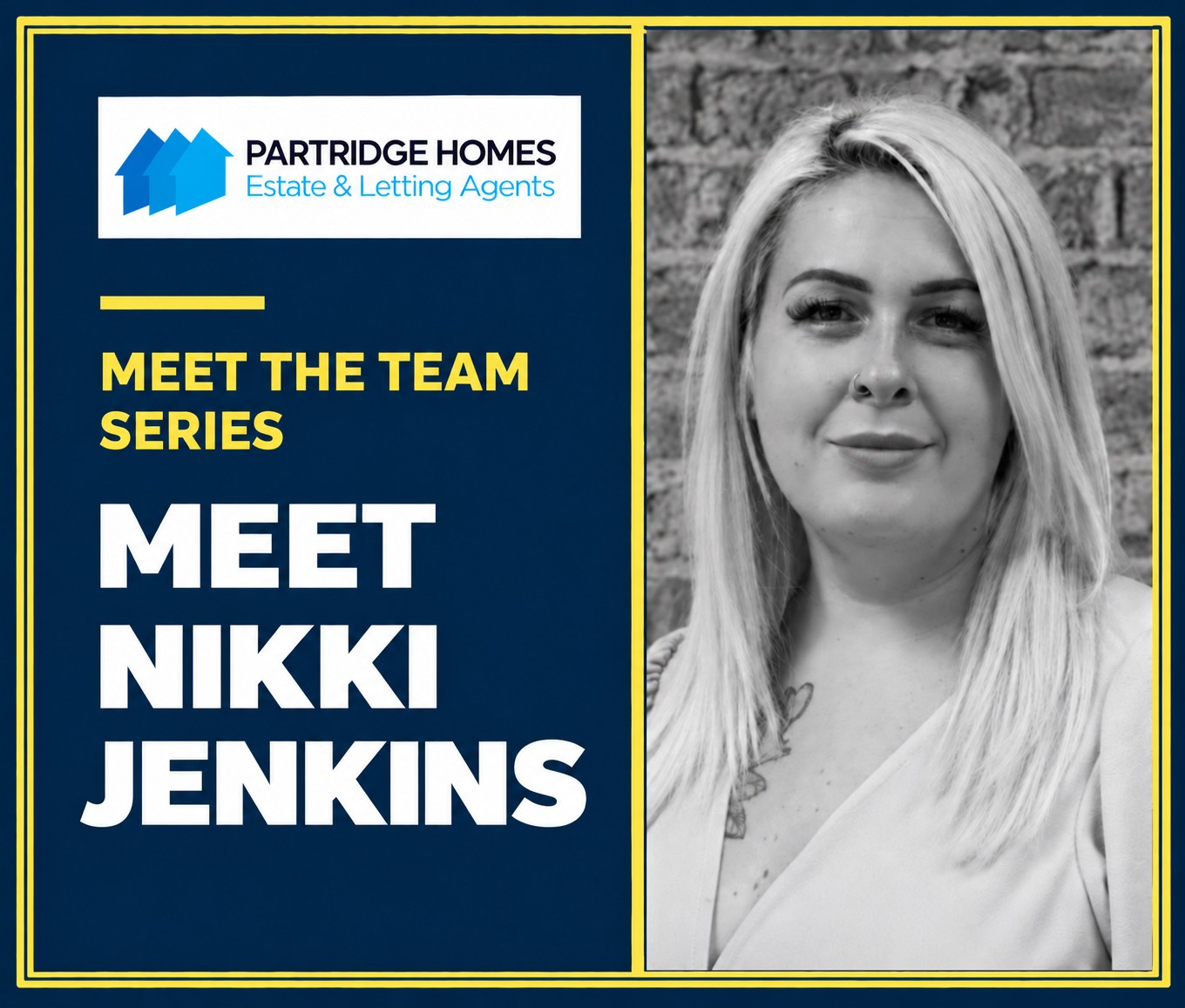 Meet Nikki Jenkins: 13+ Years at Partridge Homes Letting Agents