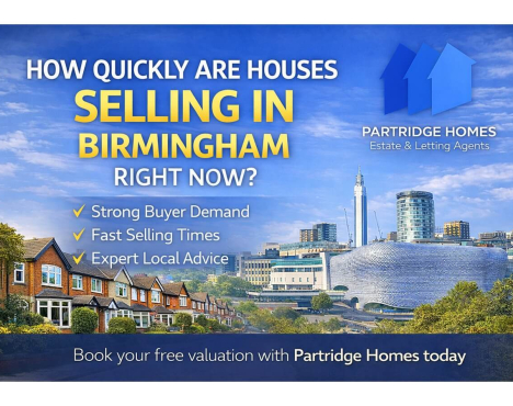 Estate Agents in Yardley | How Quickly Are Houses Selling Right Now?